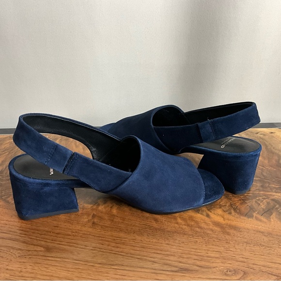 Vagabond Elena Blue Suede Leather Shoes, New in Box, EU Size 37 - Picture 5 of 6